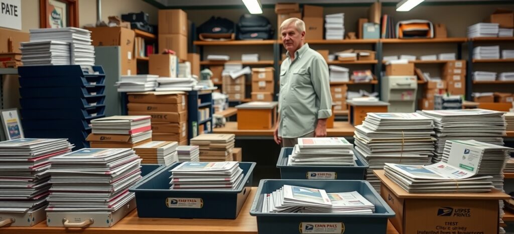 Mail Prep Workspace Postcard Stacks 1264x576 1