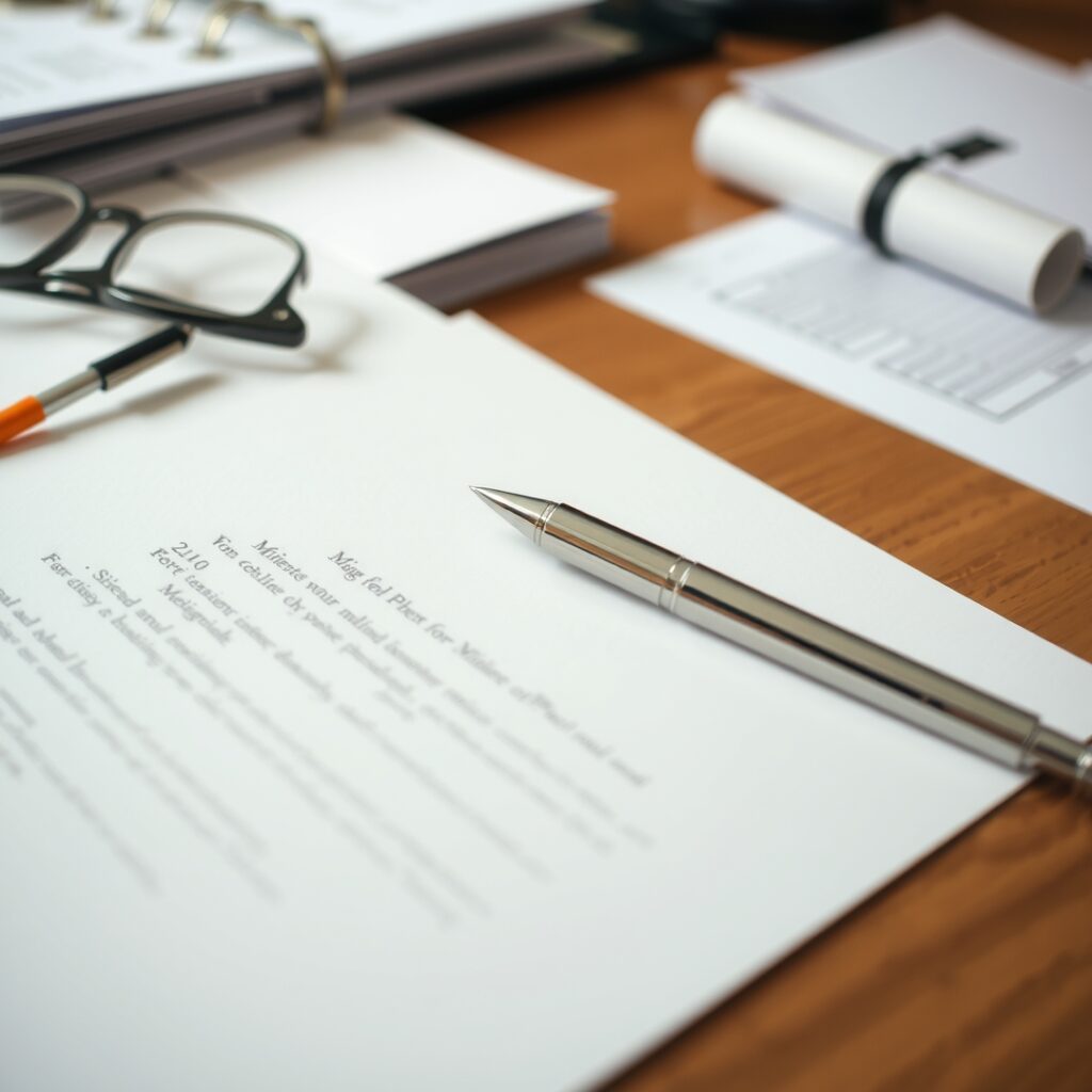 Office Document Elegant Pen Organized 1080x1080 6