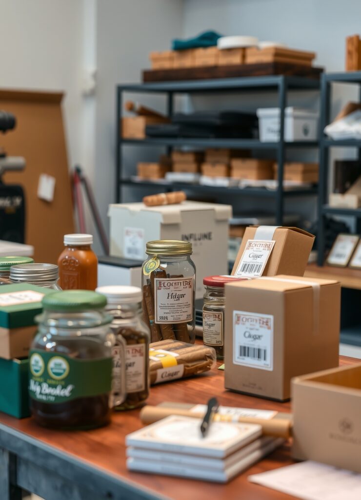 Packaging Worktable Printed Jars Boxes 936x1296 1