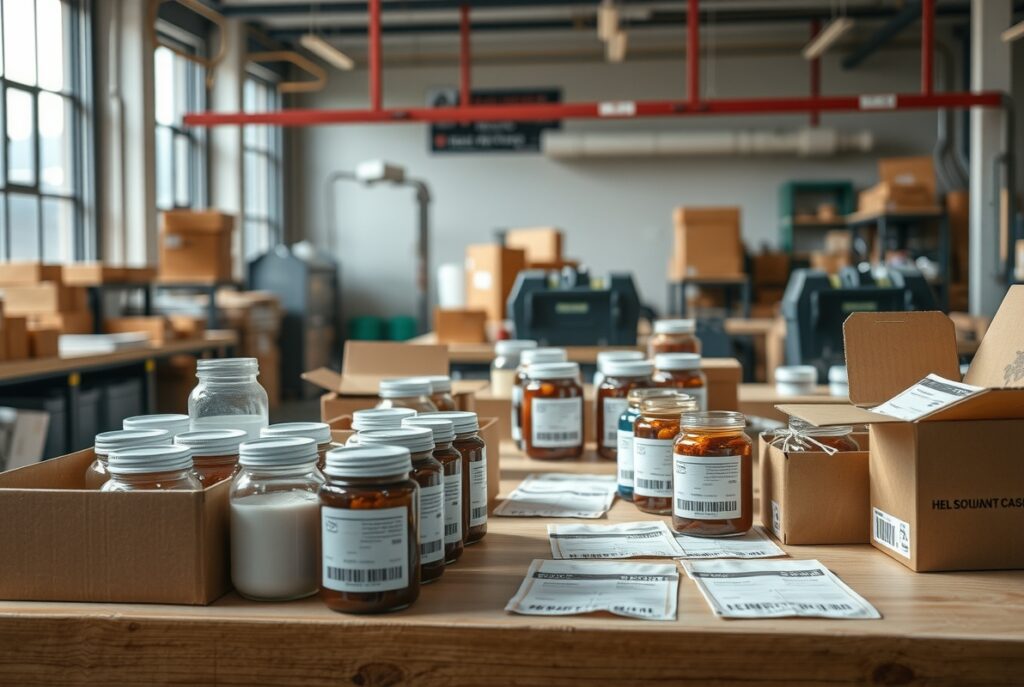 Product Packaging Worktable Printed Labels 1192x800 1