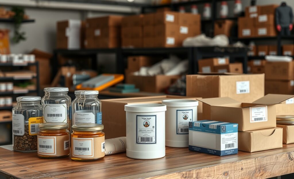 Product Packaging Worktable Printed Labels 1208x736 1