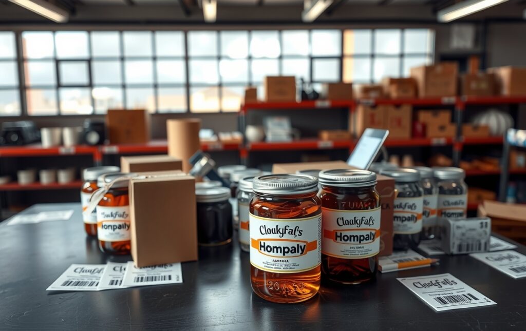 Product Packaging Worktable Printed Labels 1232x776 14