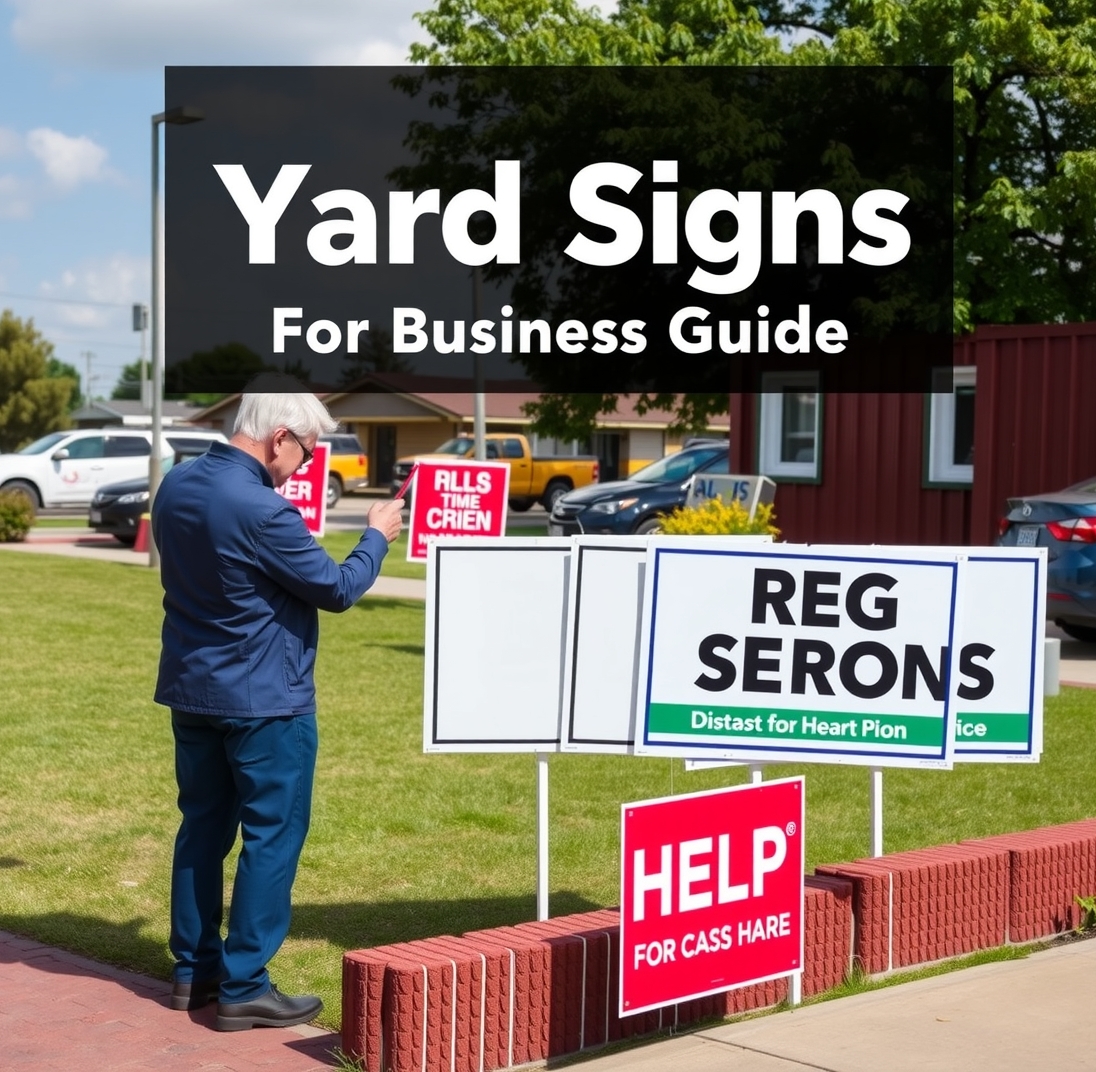 Evaluating the best Yard Signs for Business Guide environment