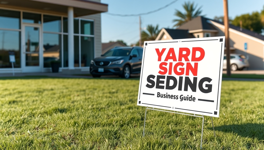 Checklist for Yard Signs for Business Guide