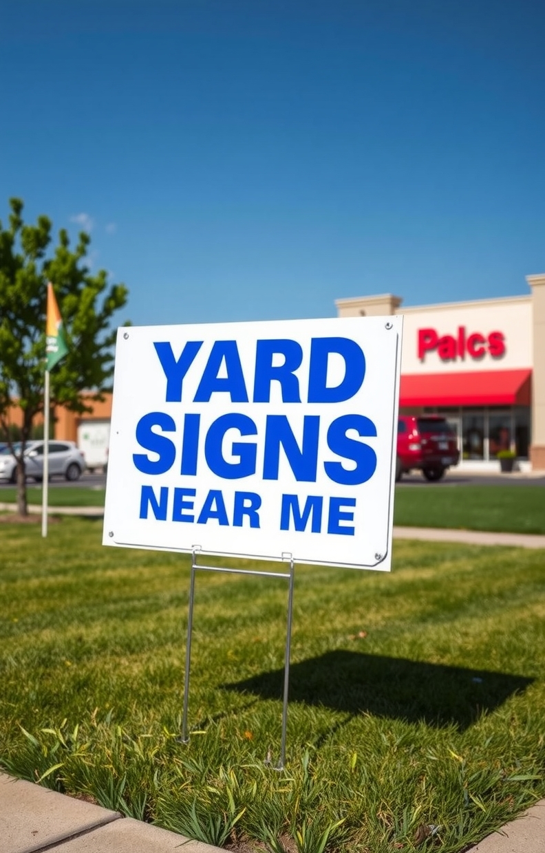 Evaluating the best Yard Signs Near Me Guide environment