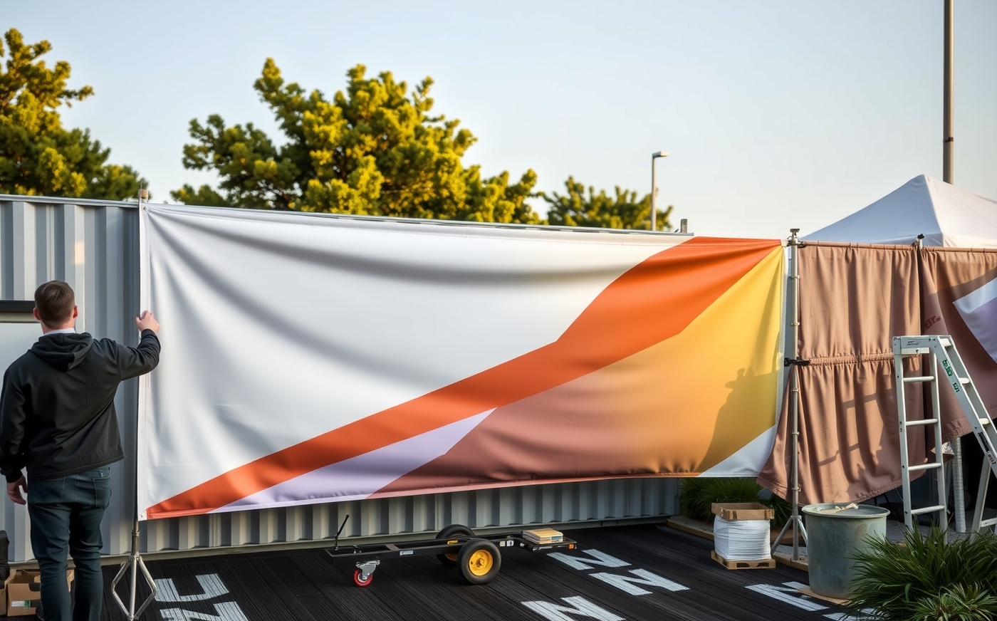 Vinyl Banner Printing Near Me Guide hero image