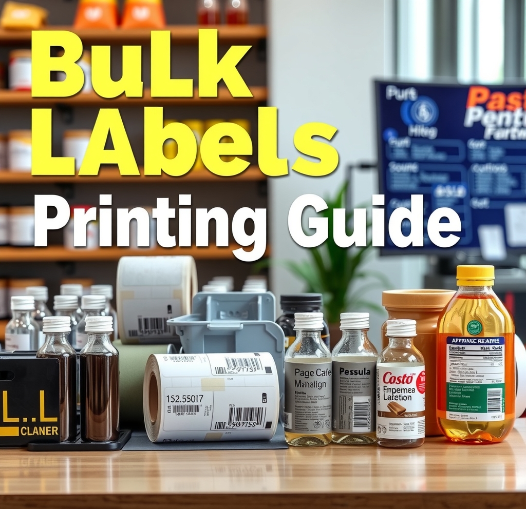 Preparation visual for Bulk Labels Printing Guide