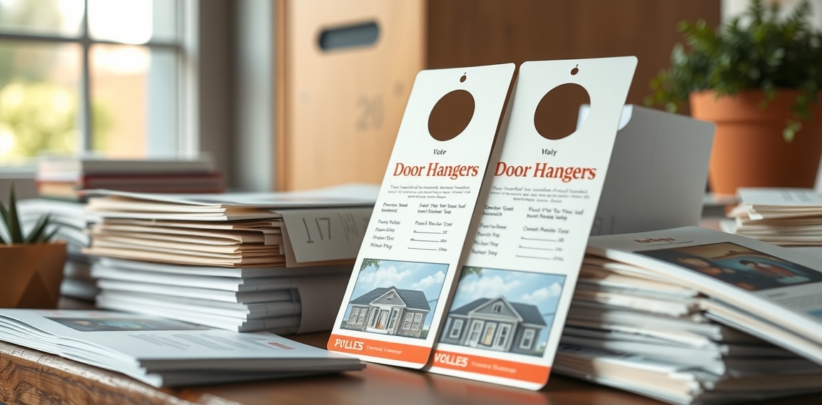 Evaluating the best Door Hangers Real Estate environment