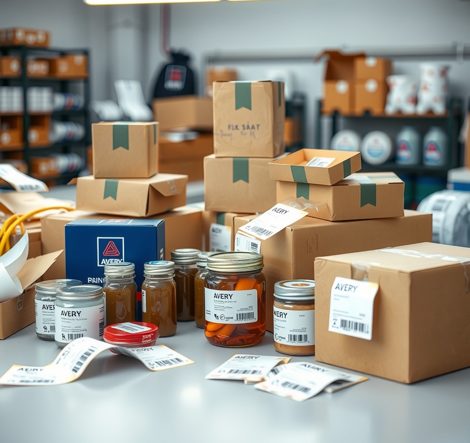 Preparation visual for Avery Labels Printing Guide