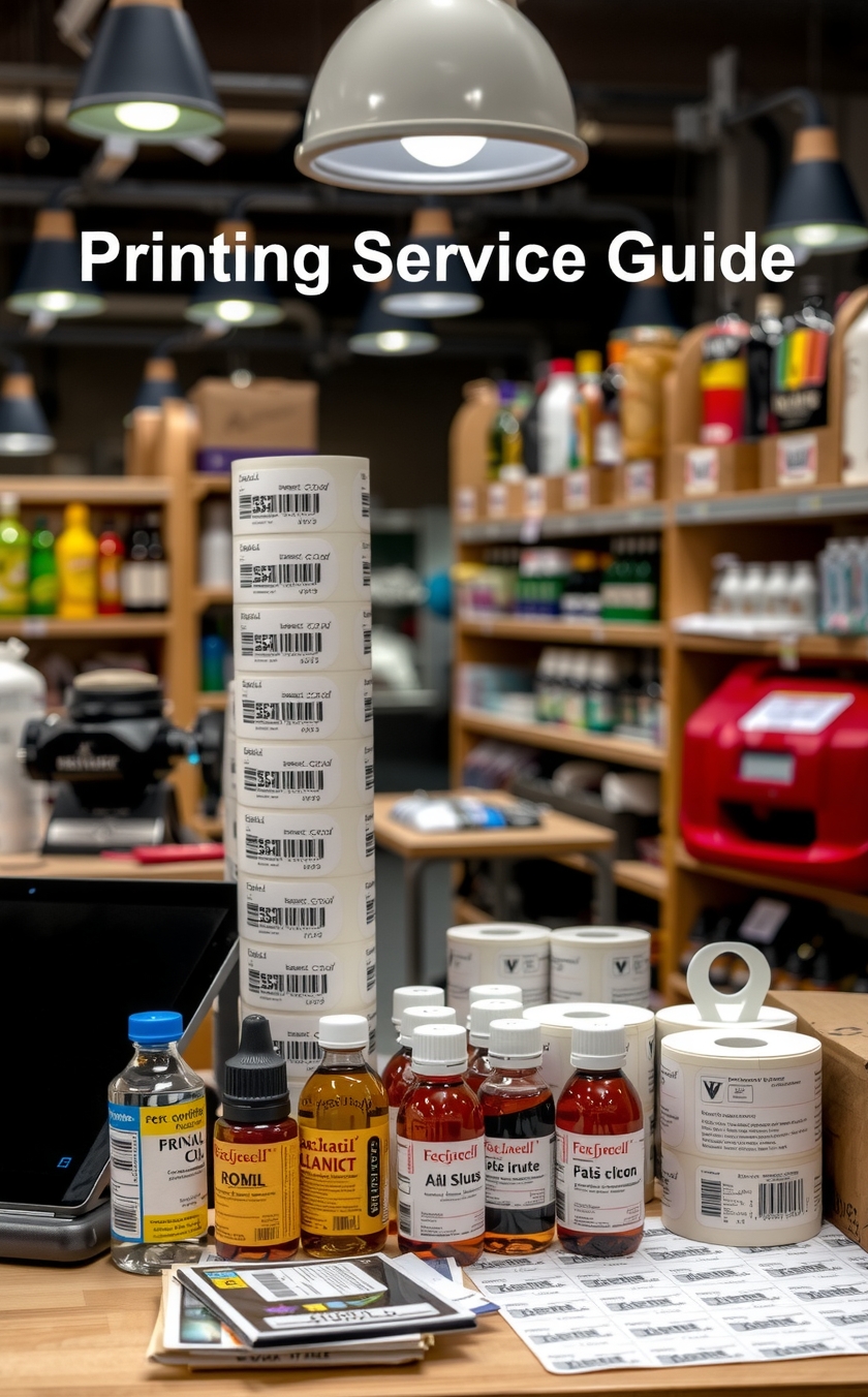 Evaluating the best Labels Printing Service Guide environment
