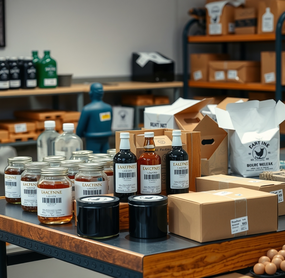 Quality check visual for Labels Printing Service Guide