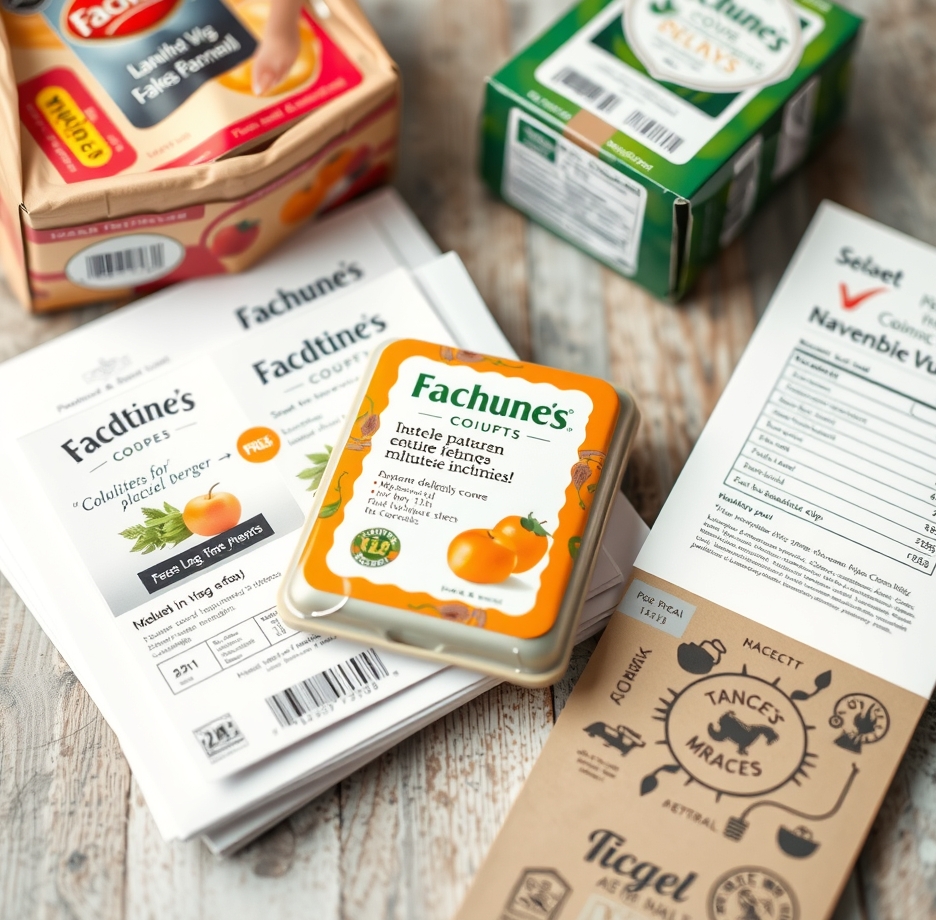 Checklist for Food Labels Printing Guide