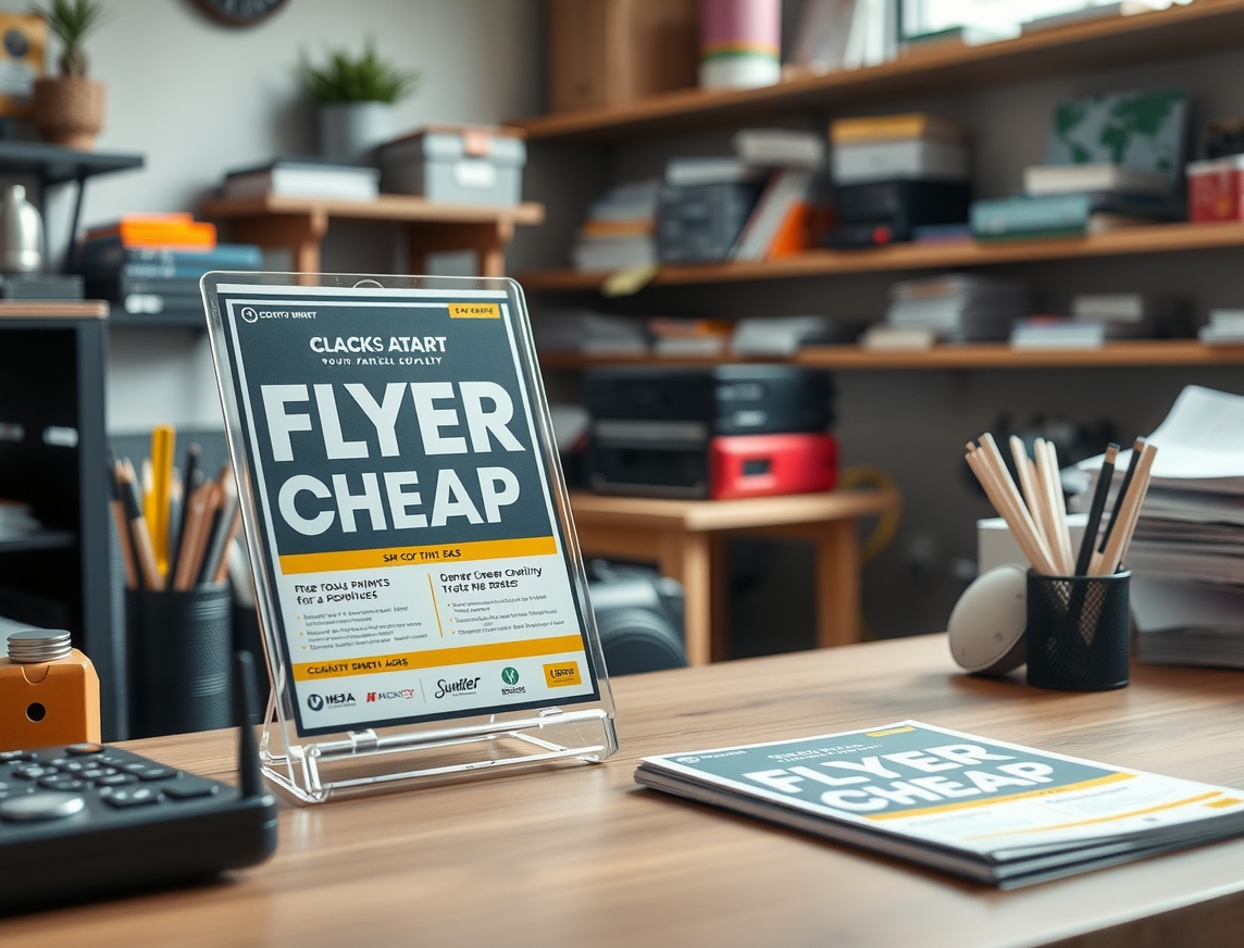 Checklist for Flyer Printing Cheap