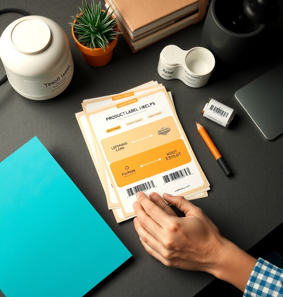 Preparation visual for Product Labels Printing Guide