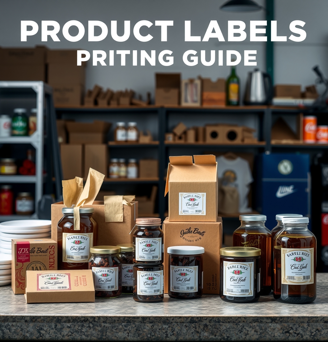 Quality check visual for Product Labels Printing Guide