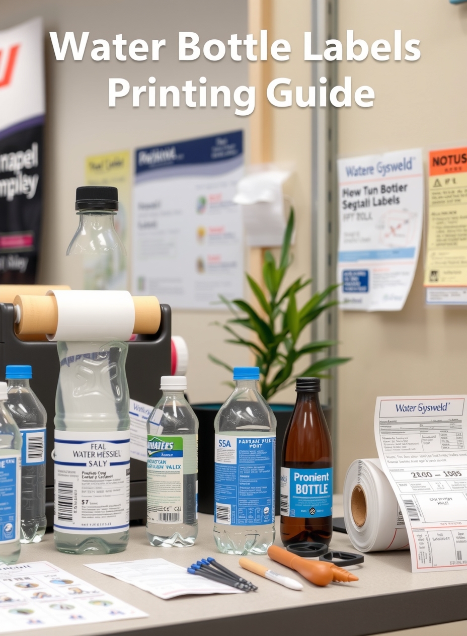Water Bottle Labels Printing Guide hero image