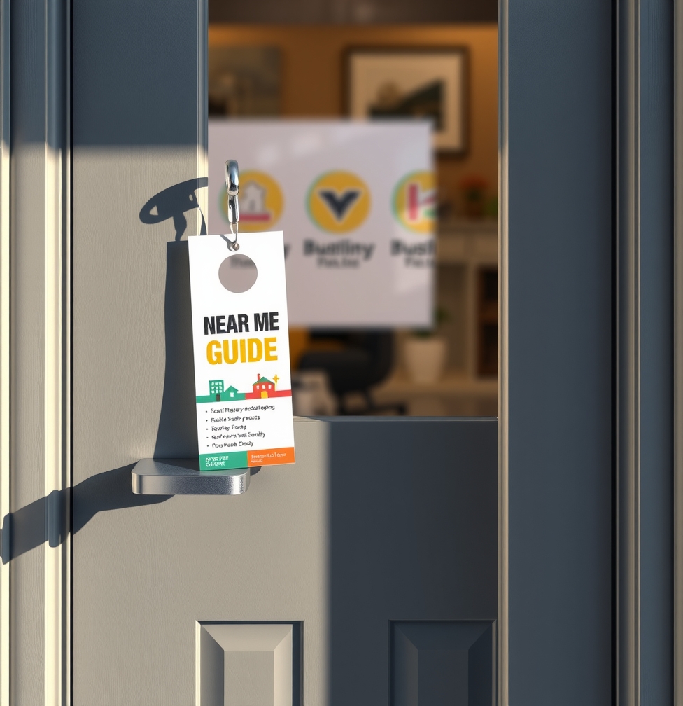 Preparation visual for Door Hangers Near Me Guide