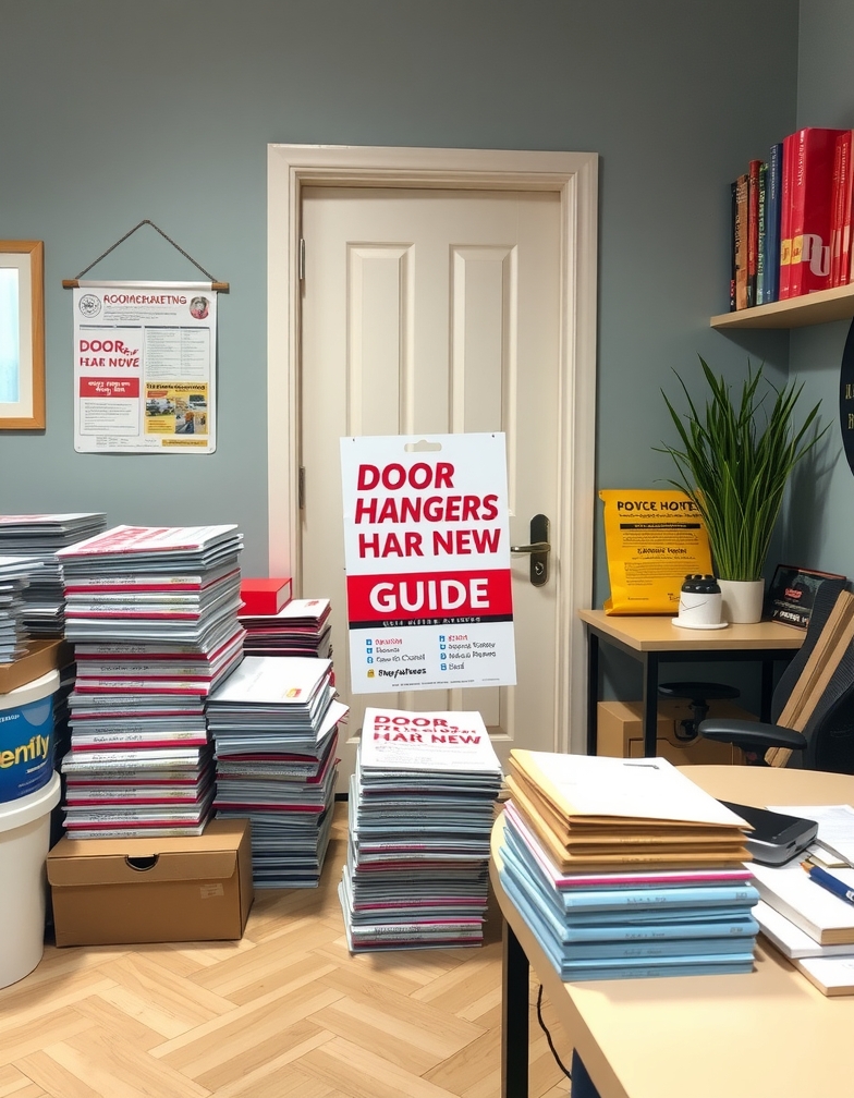 Quality check visual for Door Hangers Near Me Guide