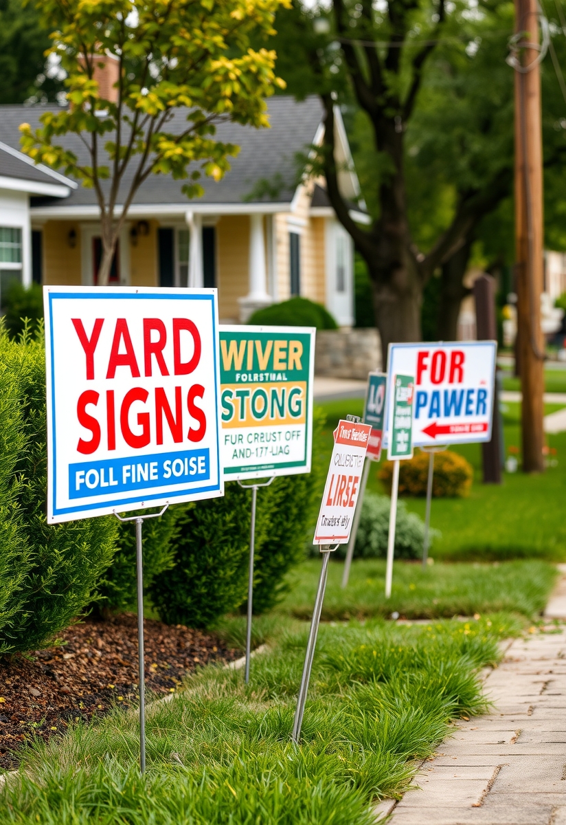 Yard Signs Printing Guide