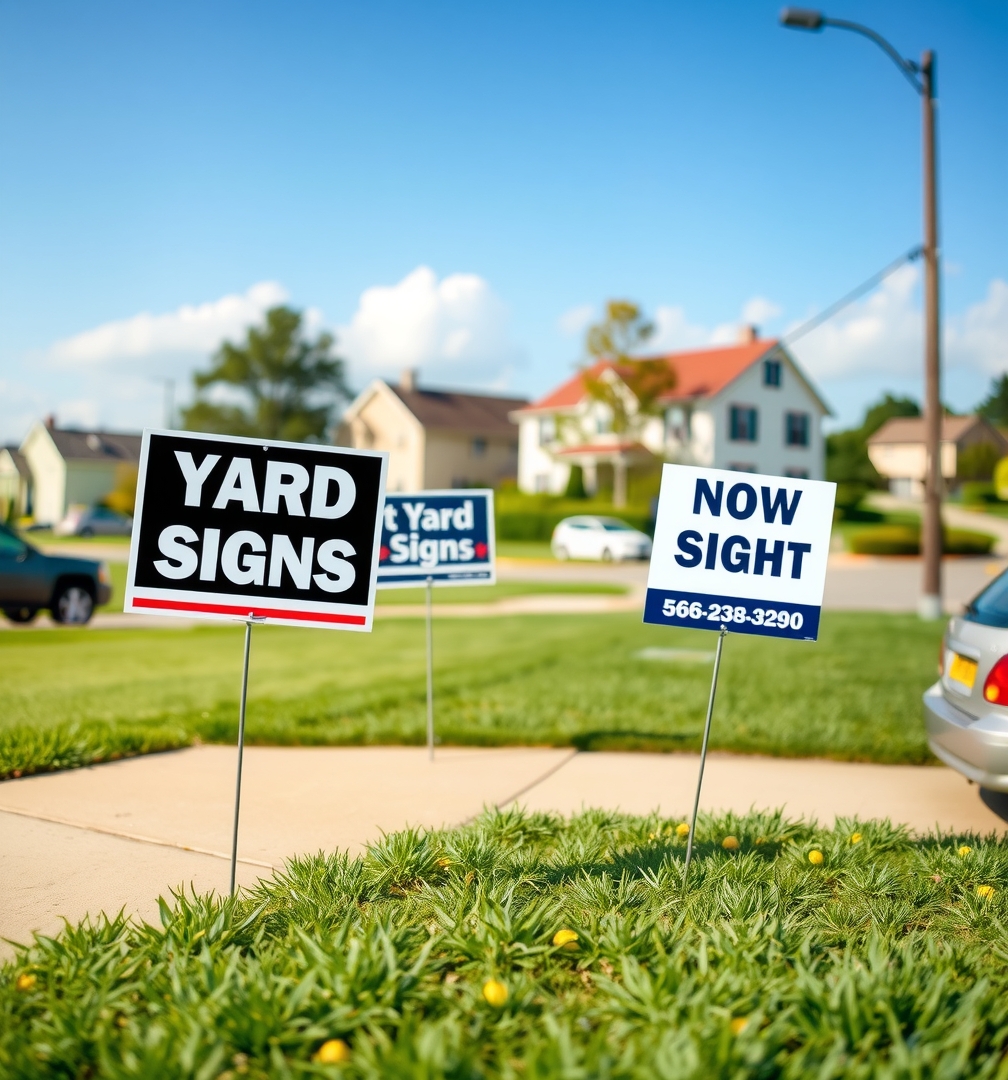 Checklist for Yard Signs Printing Guide