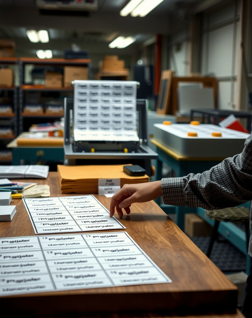 Checklist for Avery Labels Printing Template Guide