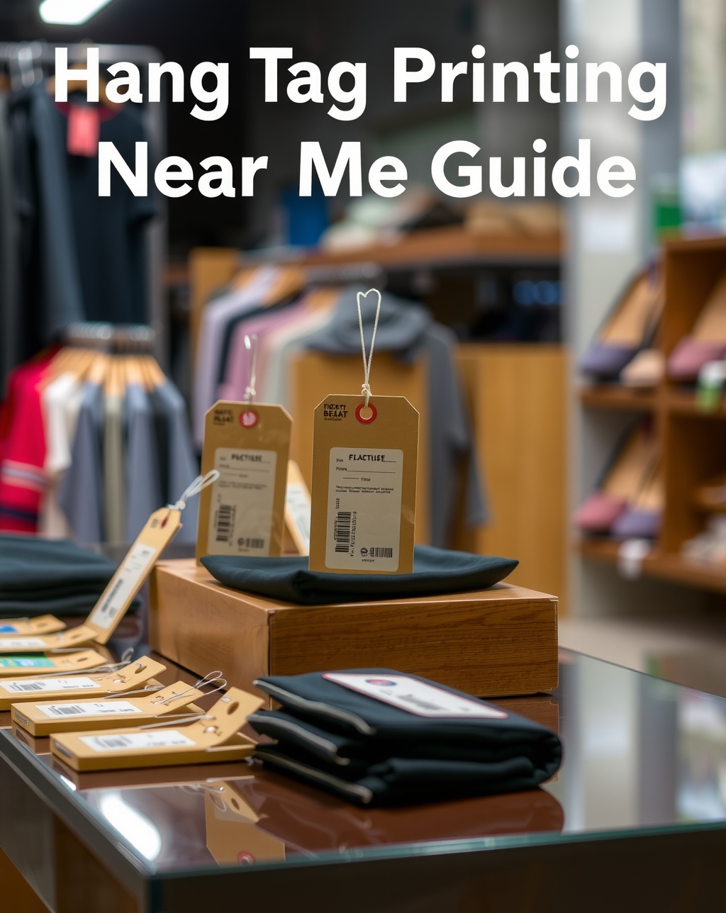 Checklist for Hang Tag Printing Near Me Guide