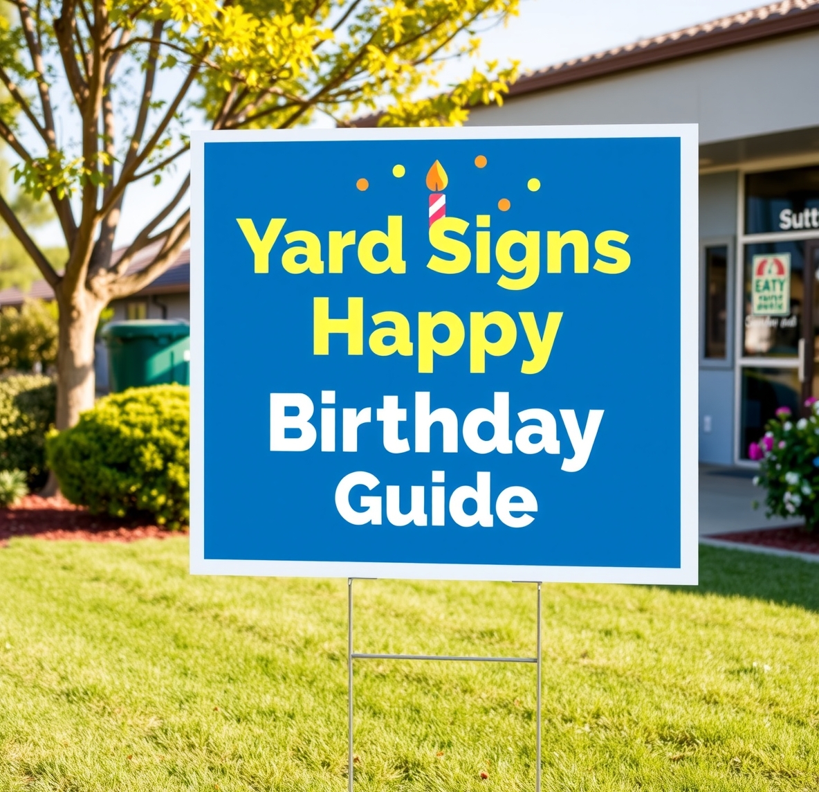 Evaluating the best Yard Signs Happy Birthday Guide environment