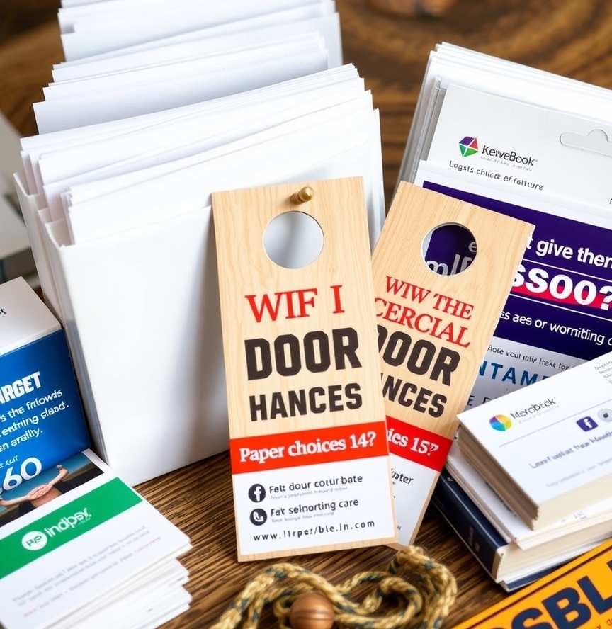 Preparation visual for Are Door Hangers Effective Guide