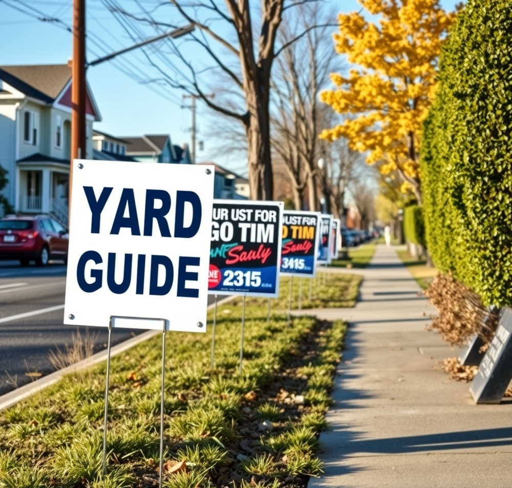Yard Signs Metal Guide