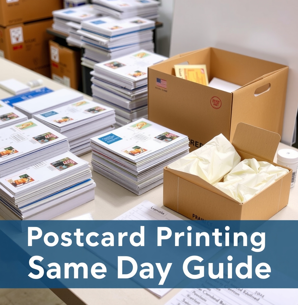 Postcard Printing Same Day Guide