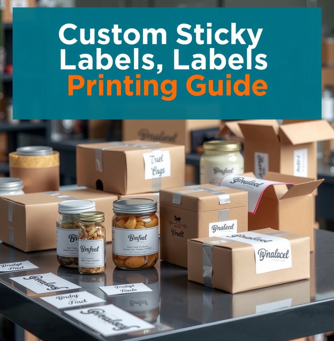 Checklist for Custom Sticky Labels Printing Guide