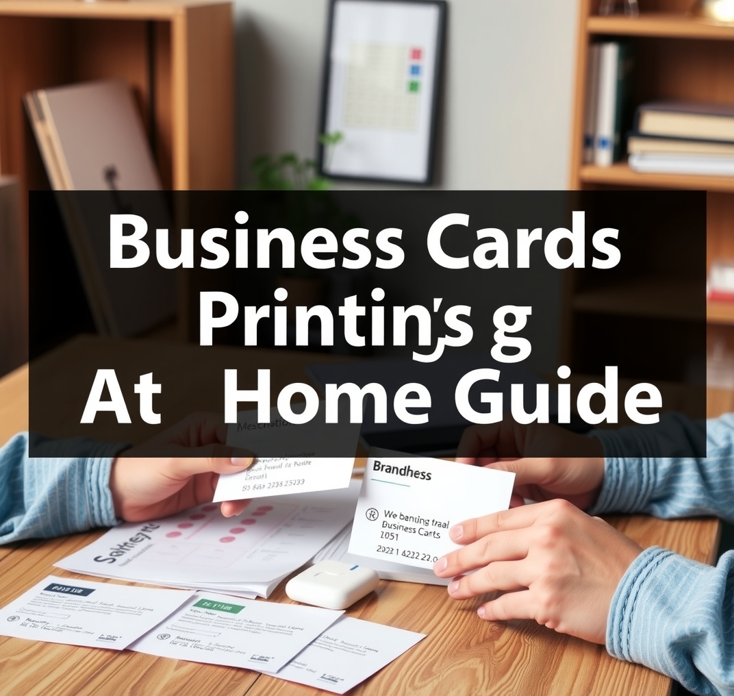 Business Cards Printing at Home Guide