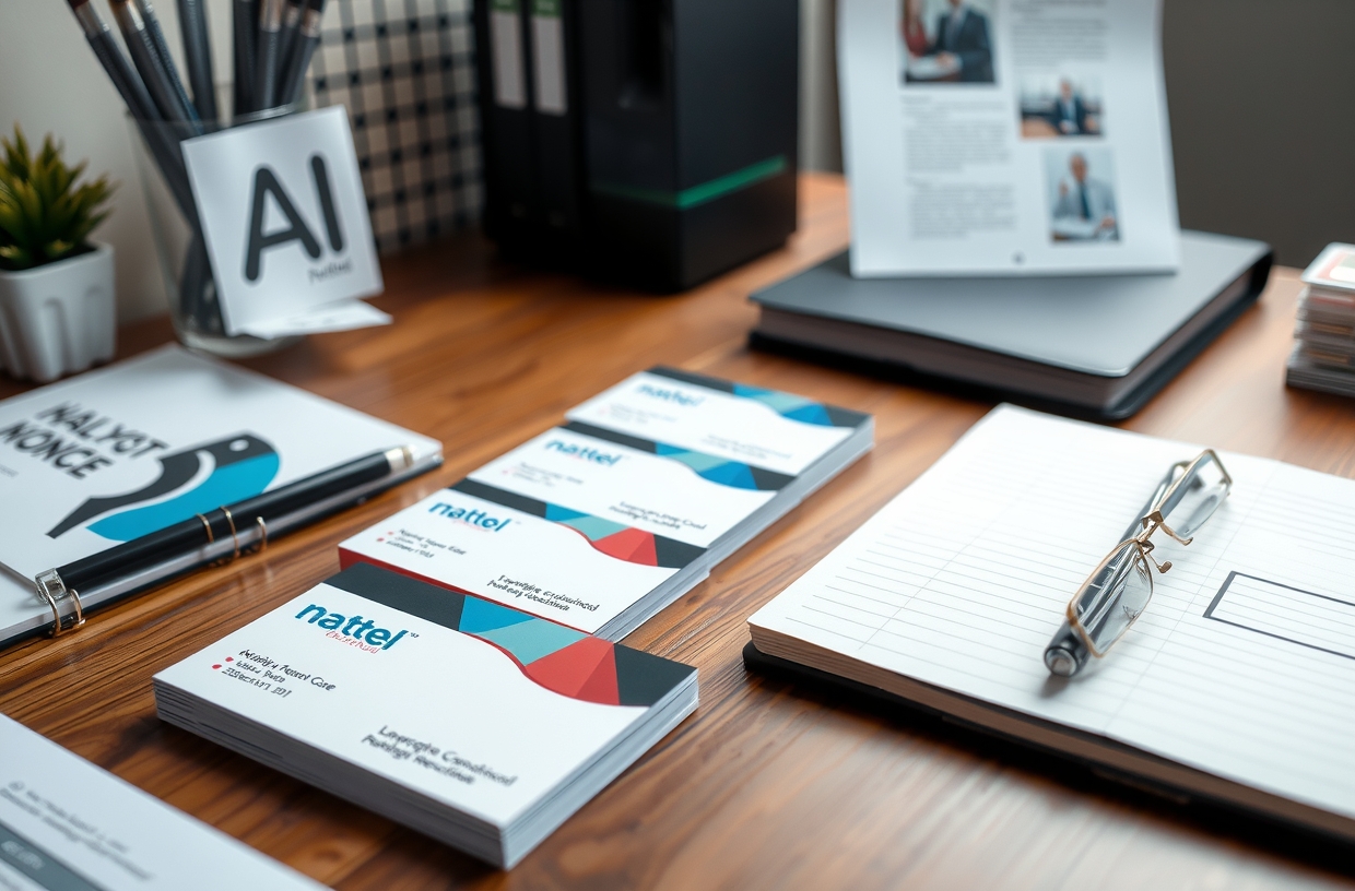 Preparation visual for Business Cards Printing at Home Guide