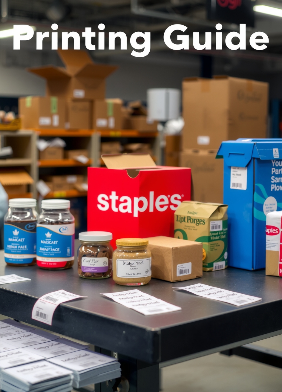 Staples Address Labels Printing Guide
