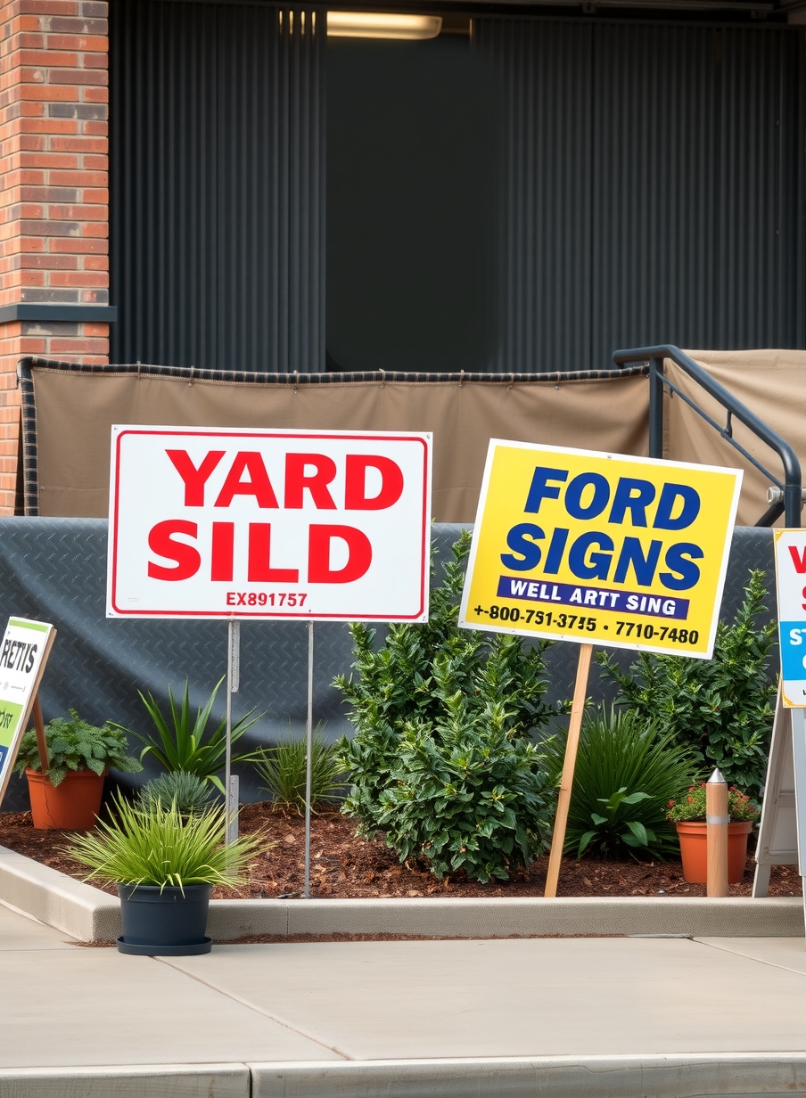 Evaluating the best Yard Signs Design environment