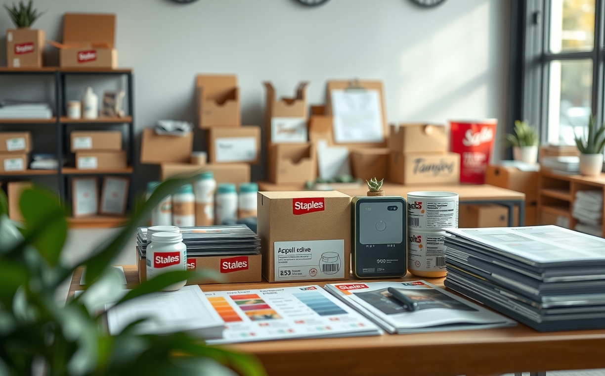 Quality check visual for Staples Labels Printing Guide