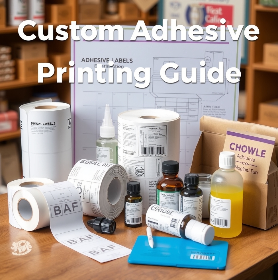 Checklist for Custom Adhesive Labels Printing Guide