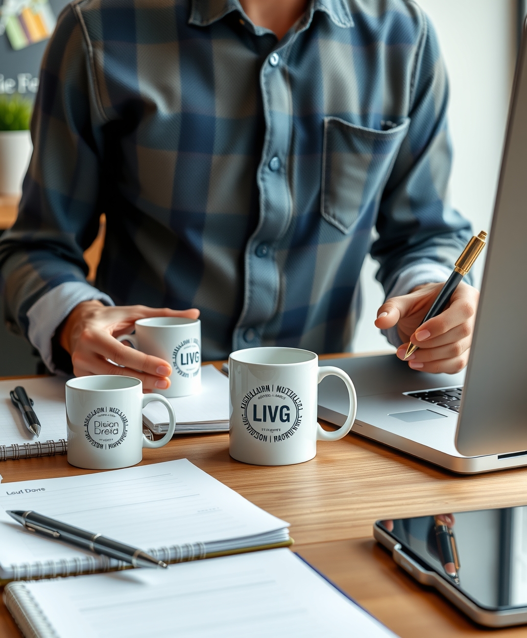 Quality check visual for How to Make Custom Mugs