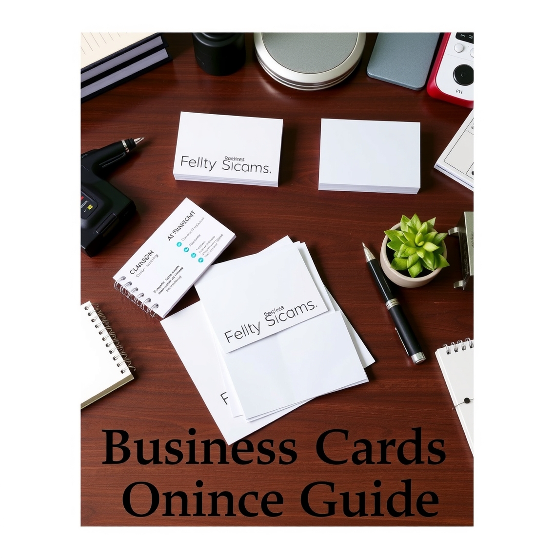 Preparation visual for Business Cards Printing Online Guide
