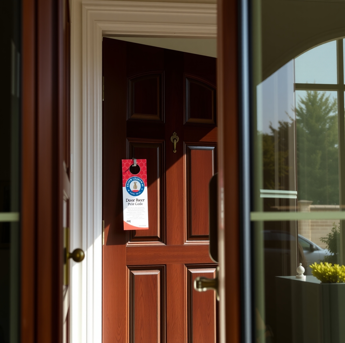 Checklist for Door Hangers Print Guide