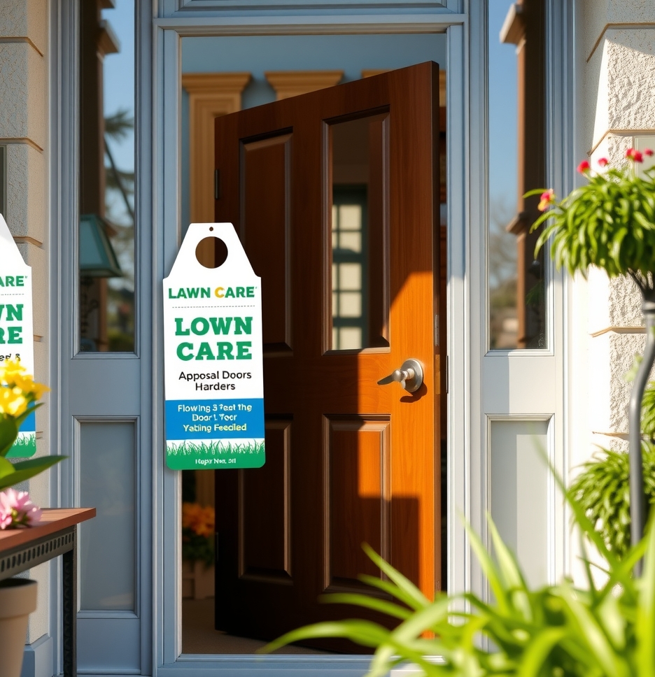Checklist for Door Hangers for Lawn Care Guide