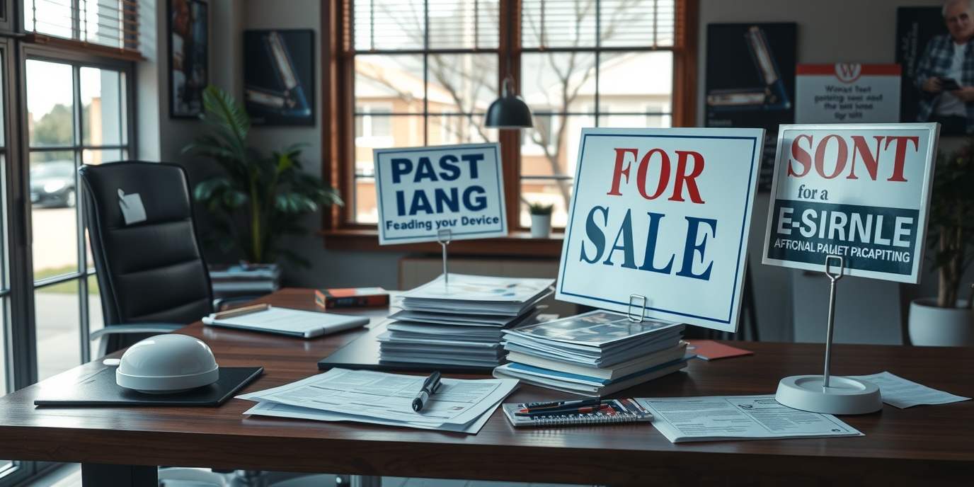 Preparation visual for How to Make Yard Signs for Business