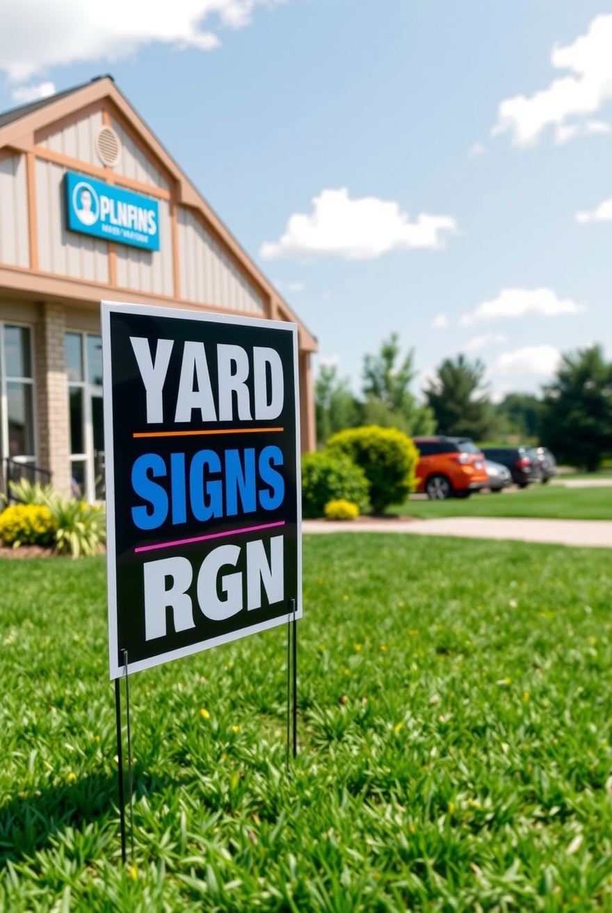 Quality check visual for How to Make Yard Signs for Business