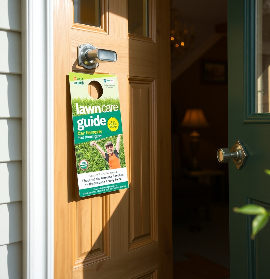Checklist for Door Hangers Lawn Care Guide