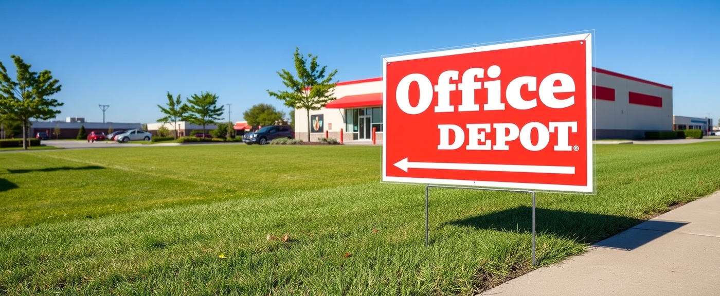 Checklist for Yard Signs Office Depot Guide