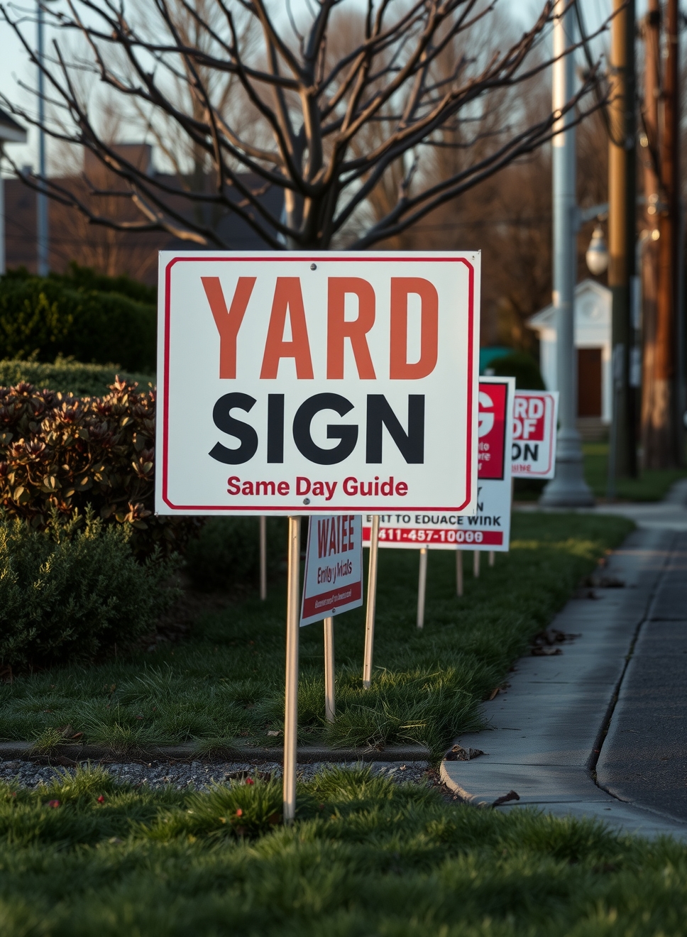 Yard Signs Same Day Guide