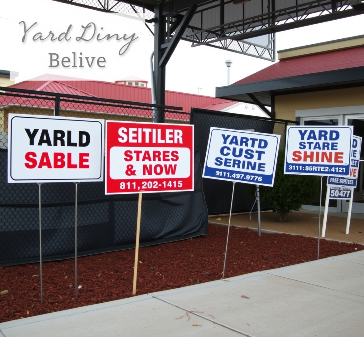 Evaluating the best Yard Signs Same Day Guide environment