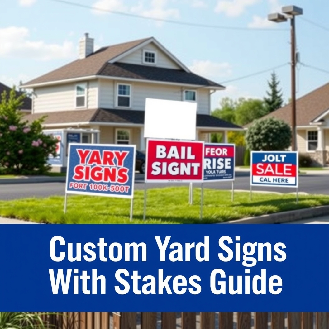 Evaluating the best Custom Yard Signs with Stakes Guide environment