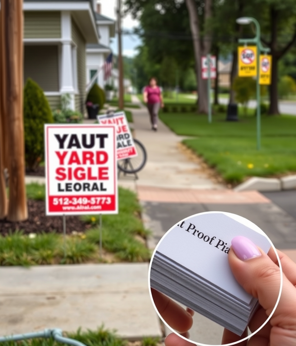 Yard Signs and Business Cards Guide