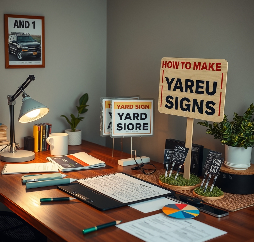 Quality check visual for How to Make Yard Signs